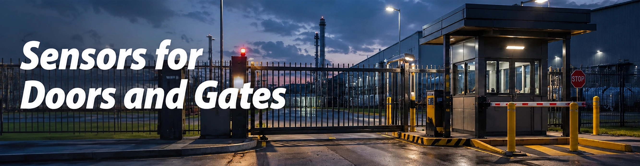 Sensors for doors and gates