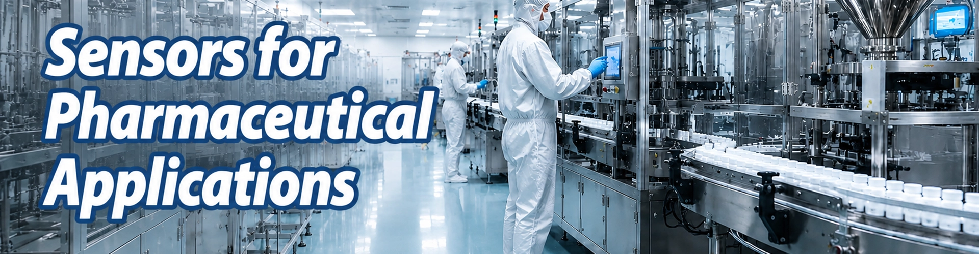 Sensors for pharmaceutical applications